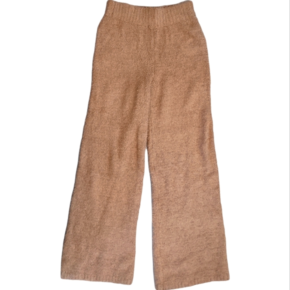 SKIMS Tan Boot Cut Pants
